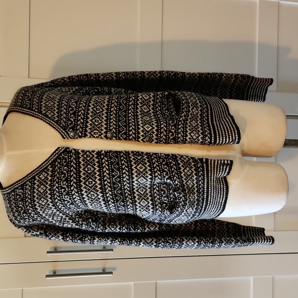 Ralph Lauren Wool Blend cardigan sweater Womens Large - Picture 1 of 6